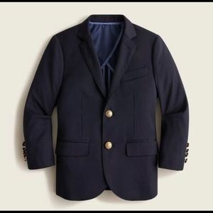 J.Crew Boys' Ludlow two-button blazer in Navy (boys size 6- retails $178)
